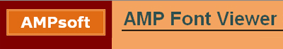 Amp Font Viewer